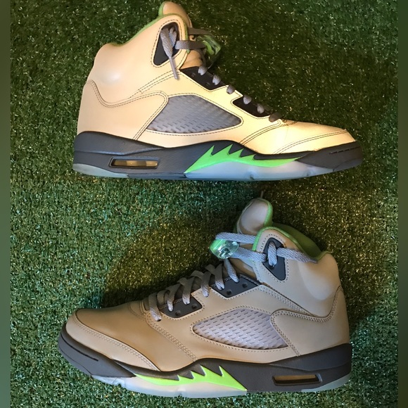 Jordan 5 Green Been - Picture 2 of 7